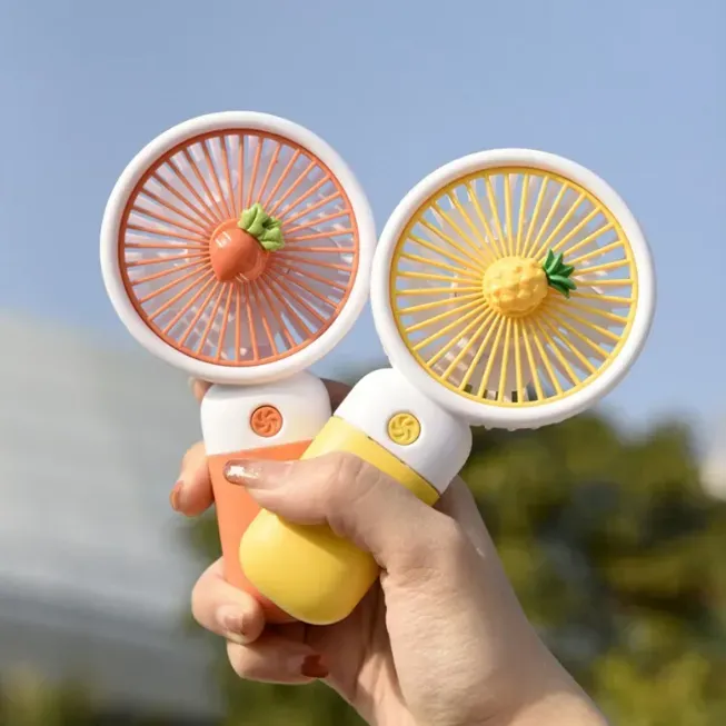 Kids fan USB charging port