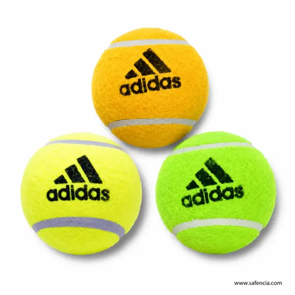 Kids Tennis Ball Regular Size (Pack of 6) in Yellow, Orange or Green