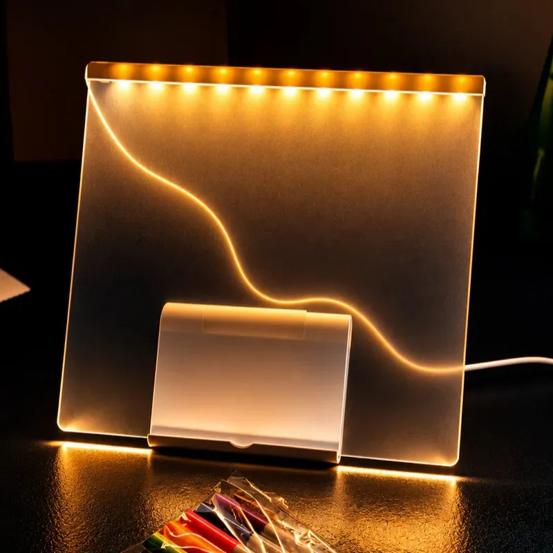 LED Illuminated Acrylic Magic Writing Board + 7 product image 3