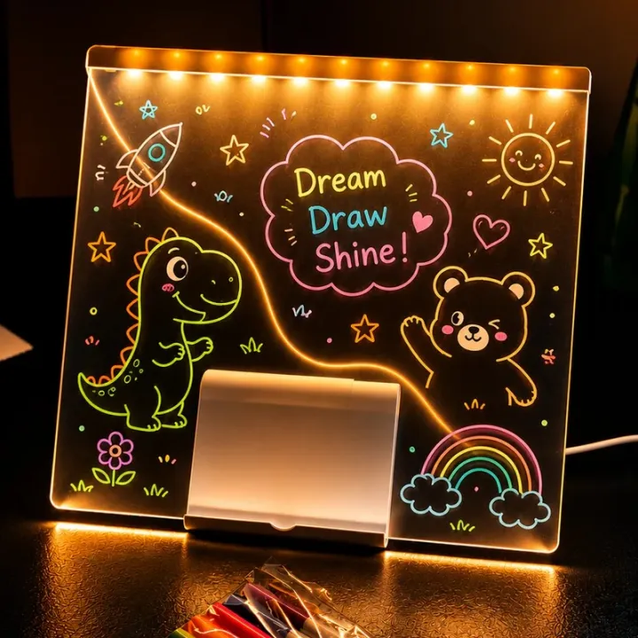 LED Illuminated Acrylic Magic Writing Board + 7 product image 4