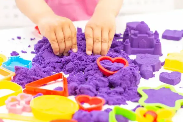 Magic Kinetic Sand Play Set for Kids