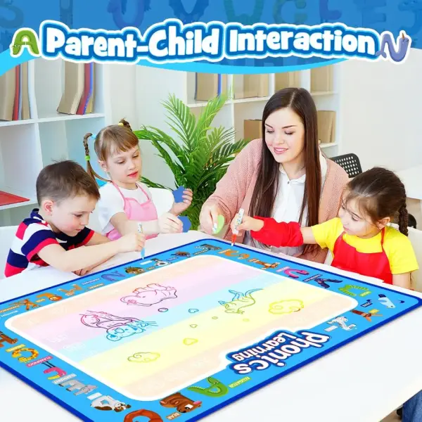 Reusable Magic Water Doodle Mat for Kids