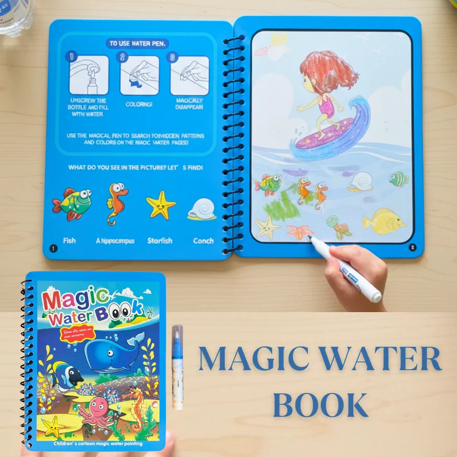 Magic Water Painting Book for Kids (6+) product image 3