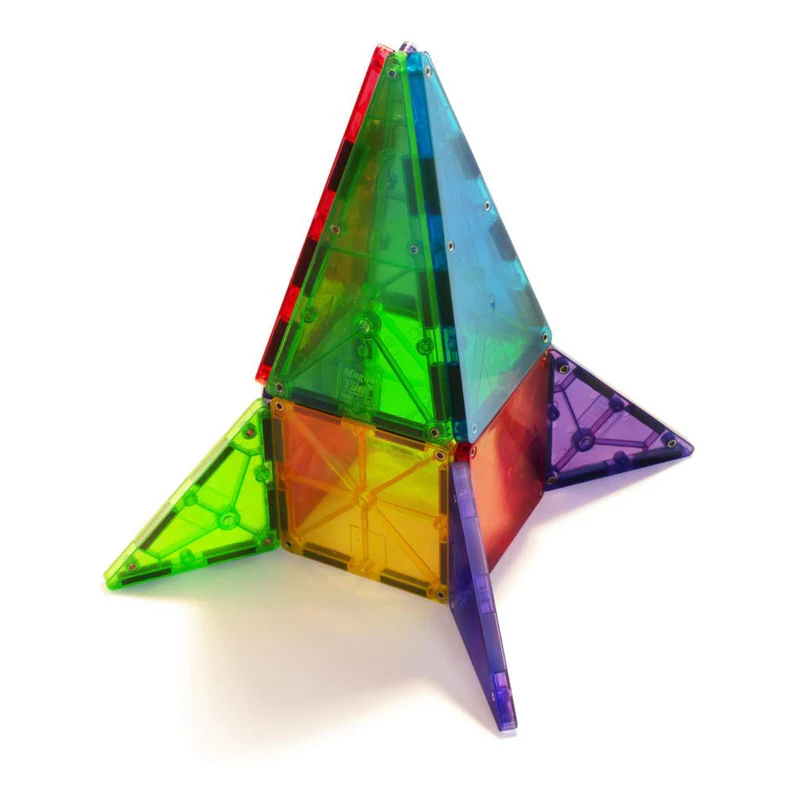 Magna Tiles star pyramid thumbnail