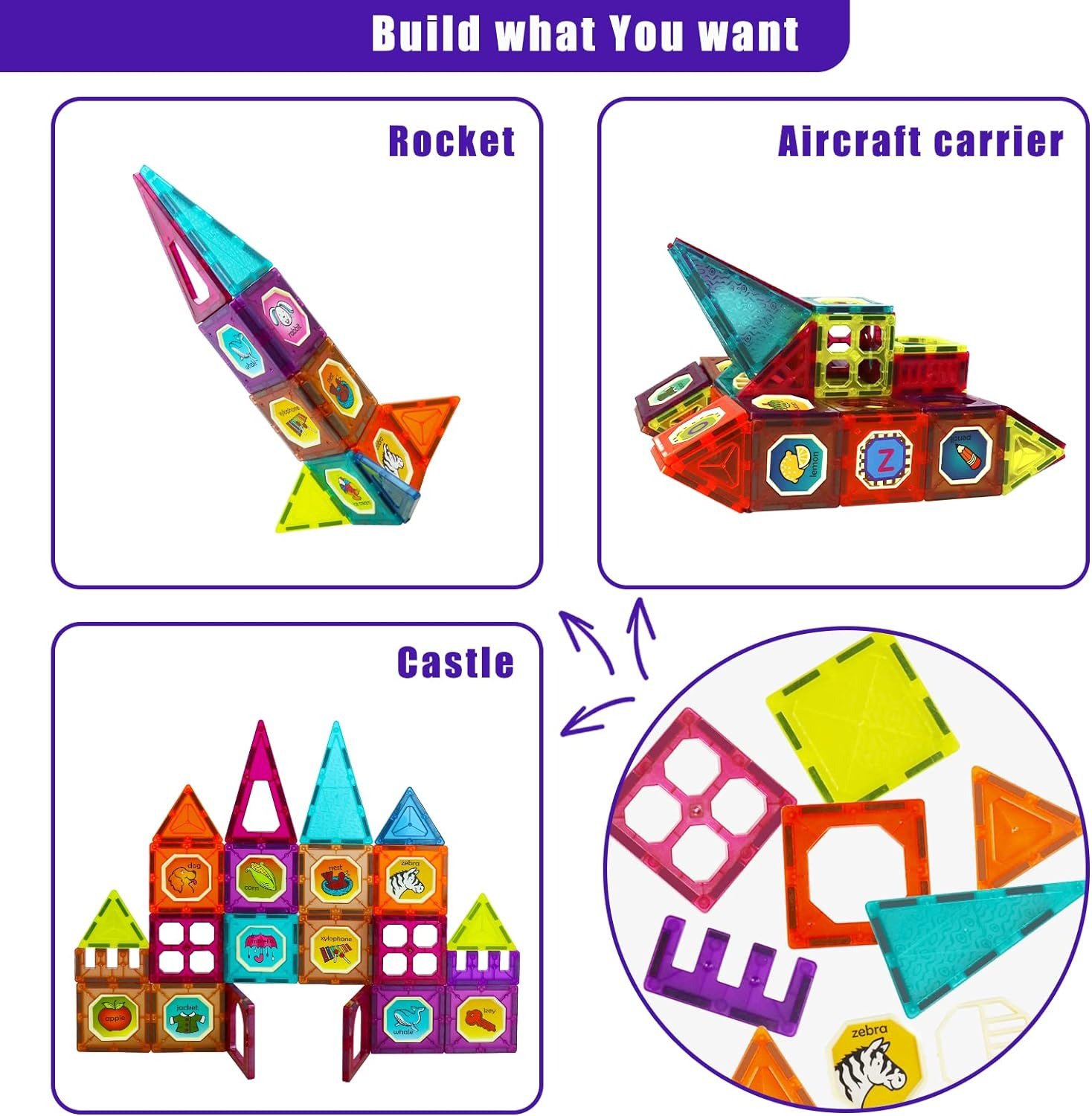 Magna Tiles build ideas thumbnail