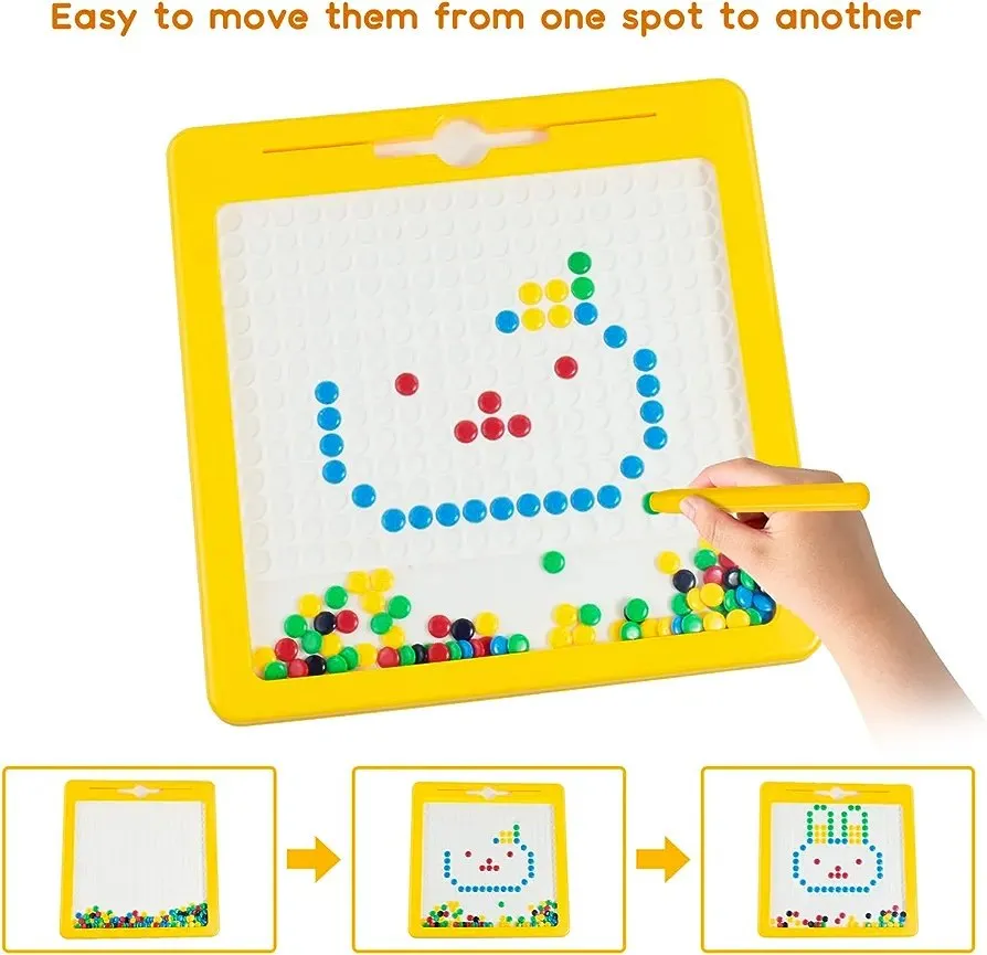 Magnetic Drawing Boards- 50 Magnetic Beads + 12 product image 5