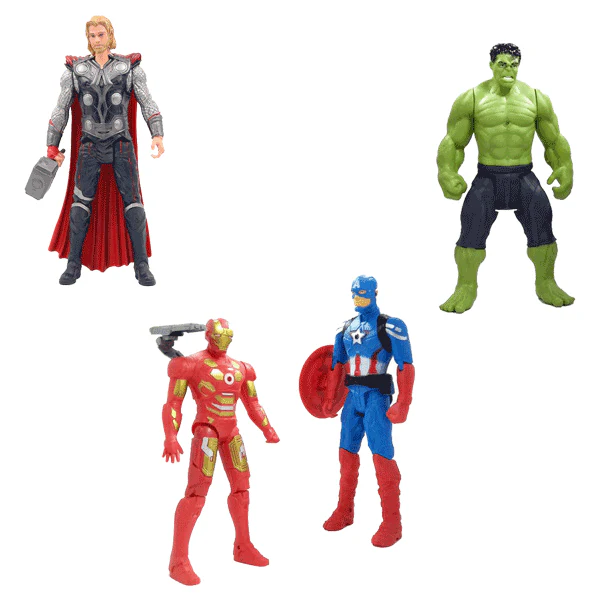 Avengers characters toy set for kids - Safencia Pakistan