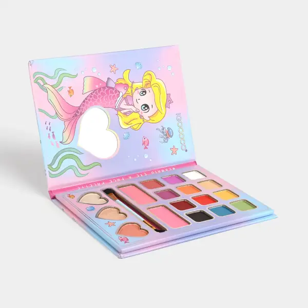 Mermaid 24-Colour Eye & Face Palette for Girls