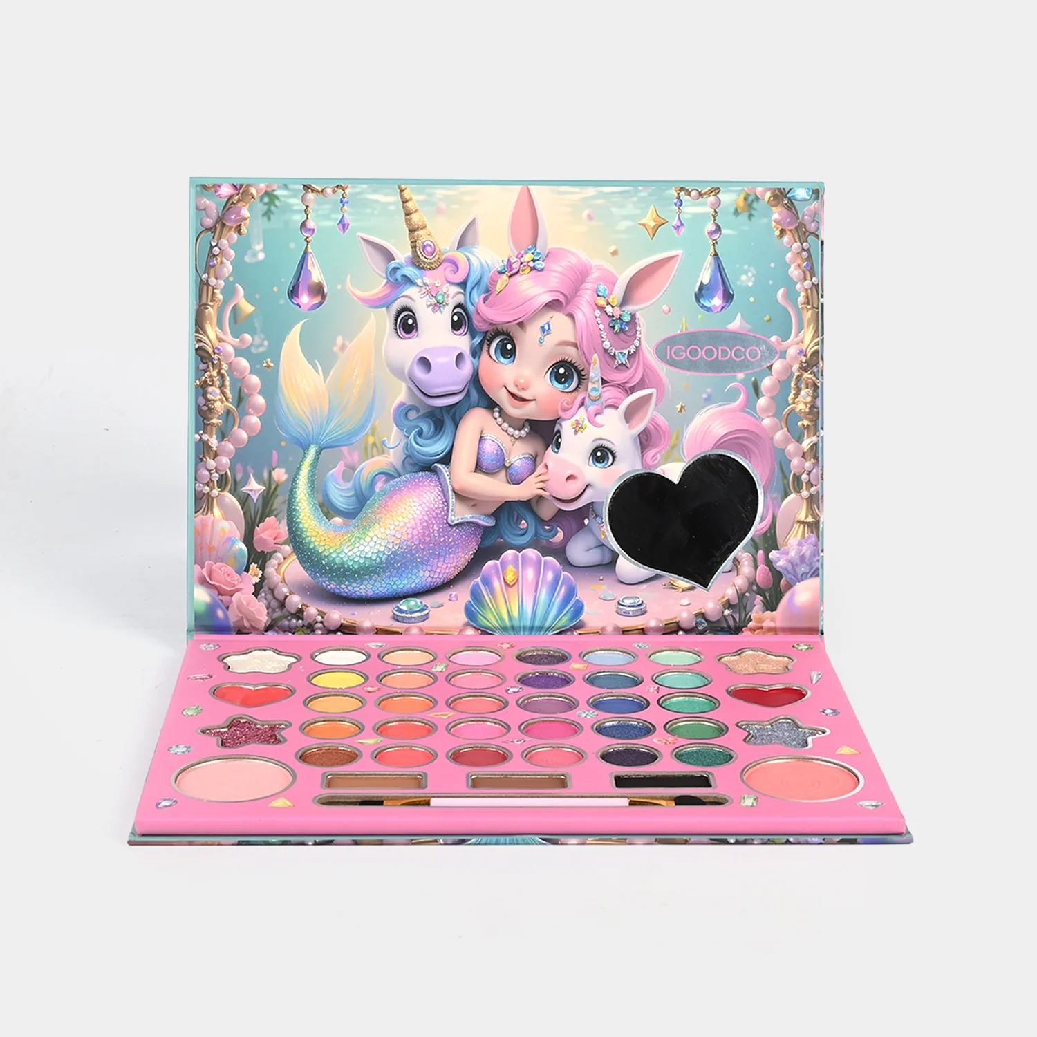 Mermaid Makeup Kit for Girls product image 4 - box design