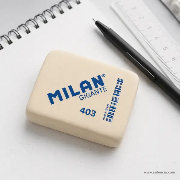 Milan Gigante Synthetic Rubber Eraser 403 – 1 Pc