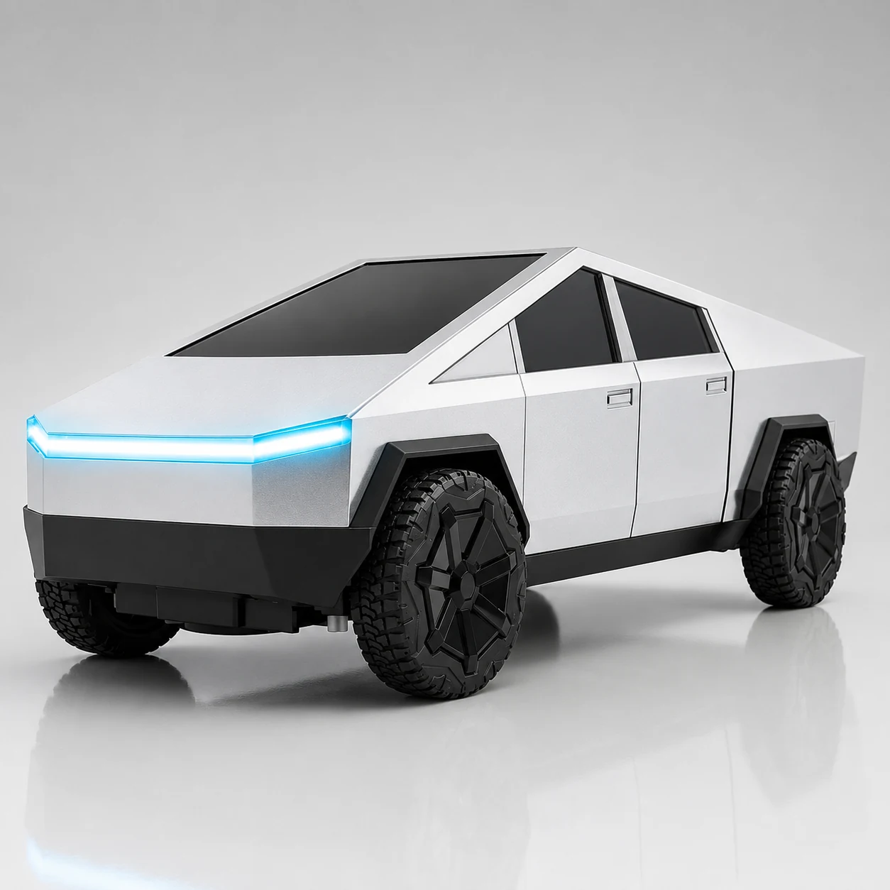 Mini RC Cyber Truck 358-9 futuristic electric vehicle angle