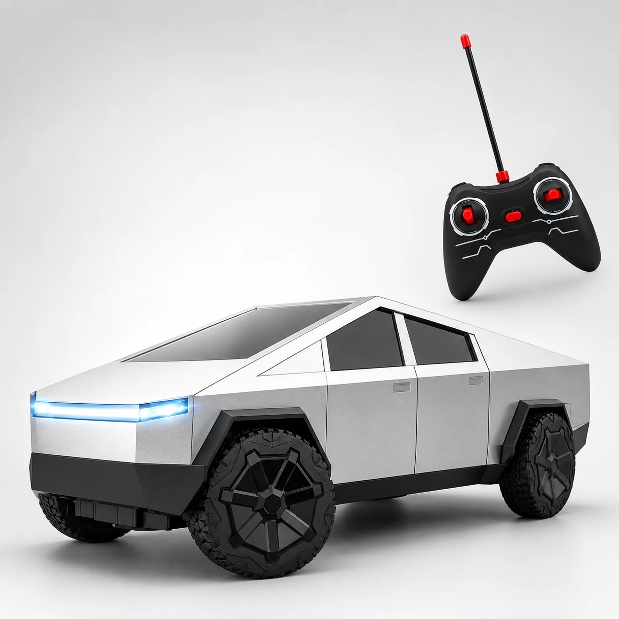 Mini RC Cyber Truck 358-9 vehicle and remote controller