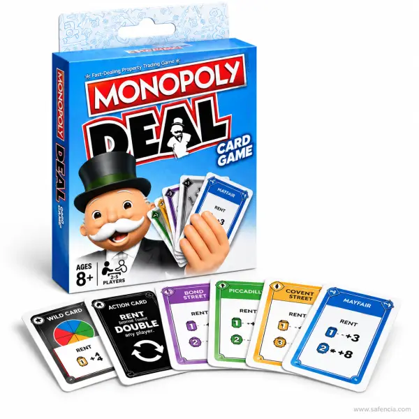 Monopoly Deal Card Game - Fast Property Trading Card Game