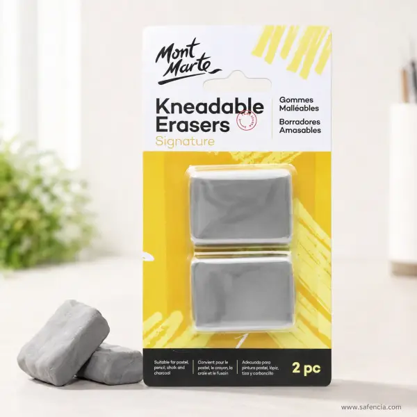 Mont Marte Kneadable Erasers Pack of 2