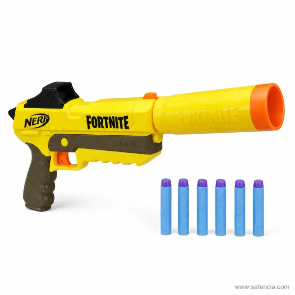 Nerf Fortnite SP-L Elite Blaster with 6 Official Elite Darts