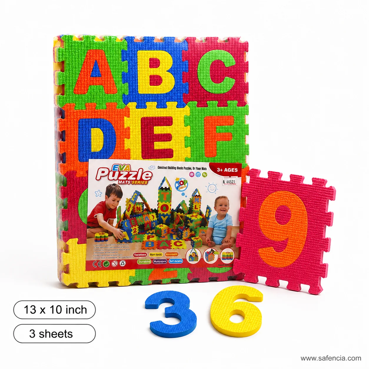 Interlocking puzzle teeth connection detail