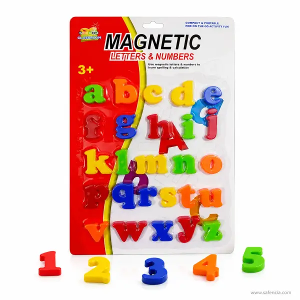 Letter & Number Counting 123 Small Card (Model 8218 Compact Math Learning Set)