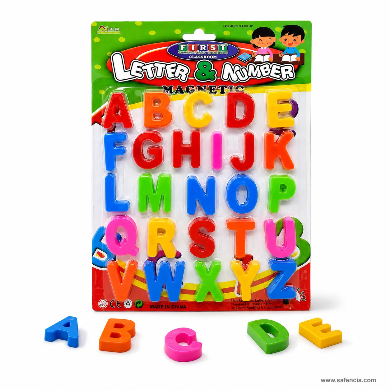 Capital letters A to Z arranged in sequence