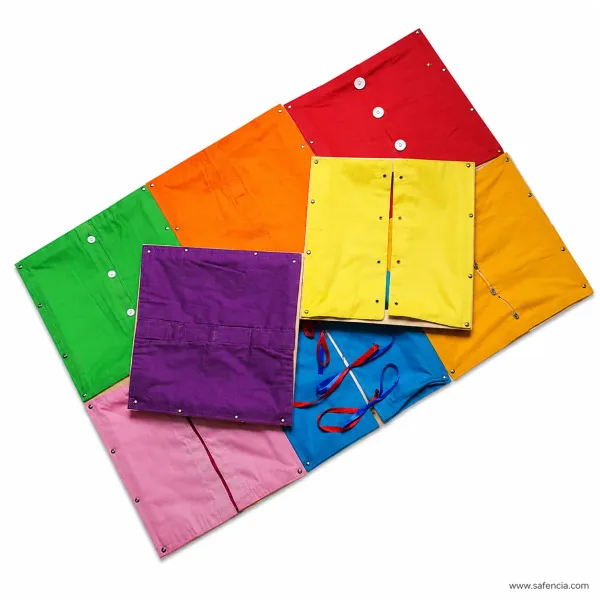 Montessori Dressing Frames Set (Practical Life Fastening Skills Boards)