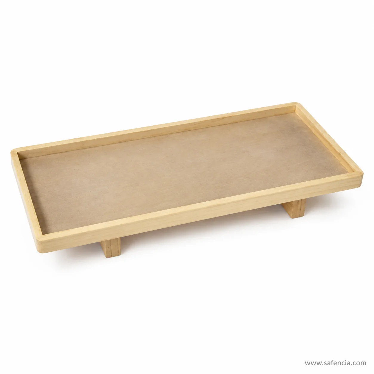 Tiered incline slots for Brown Stairs wooden prisms
