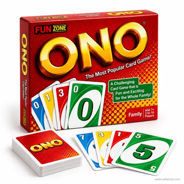 ONO Family Card Game by Fun Zone for 2 to 10 Players