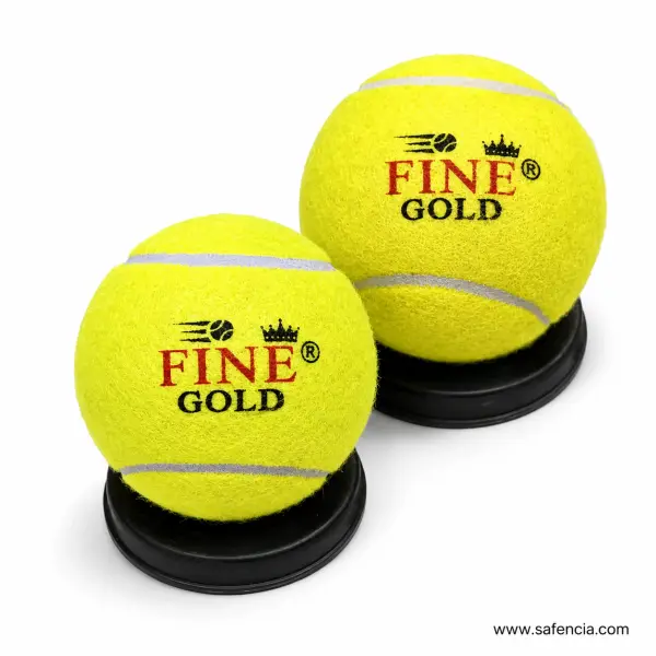 Original Fine Gold Tennis Ball 74mm (Pack of 3, 6 or 12) for Tape Ball Cricket