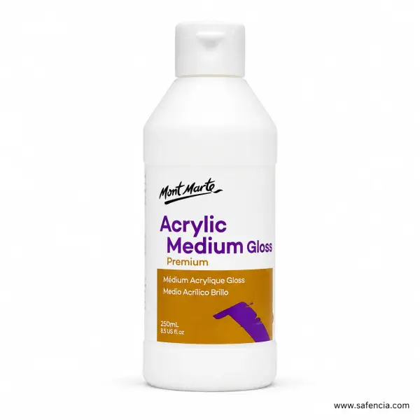 Mont Marte Premium Acrylic Medium Gloss 250 mL