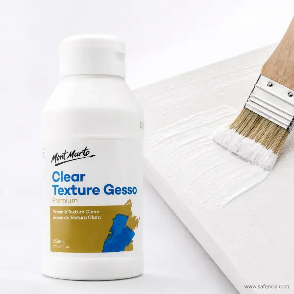 Mont Marte Premium Clear Texture Gesso 250 mL