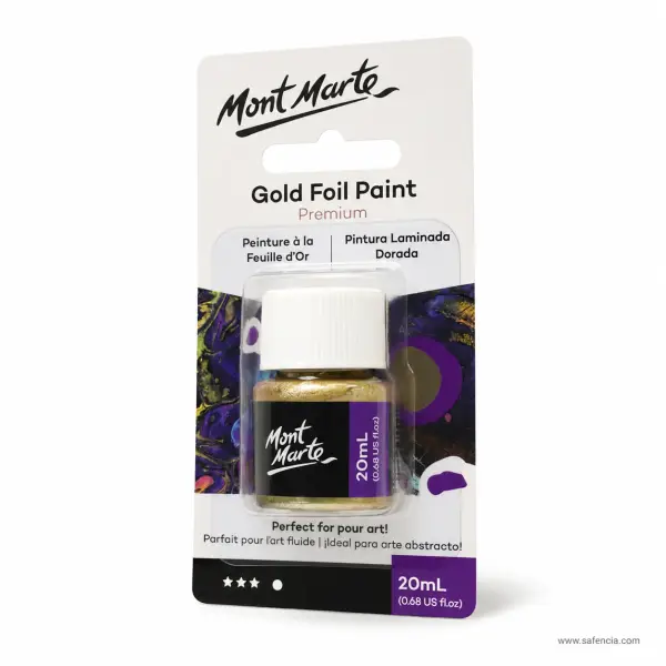 Mont Marte Premium Gold Foil Paint 20mL