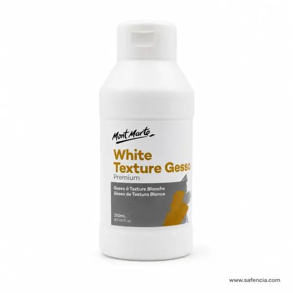 Mont Marte Premium White Texture Gesso 250 mL