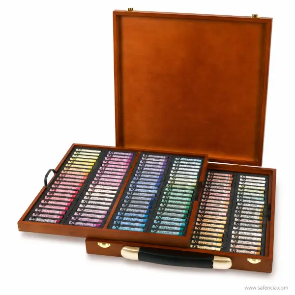 Mungyo Gallery Artists Extra Fine Soft Pastels 160 Wooden Case