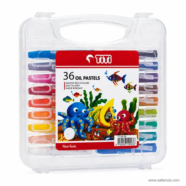 TiTi Oil Pastels in Carry Case