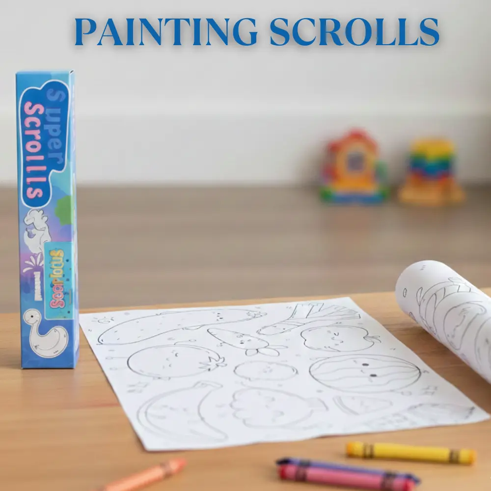 Painting Scroll Papers 100 X 35 Cm + Mini Marker product image 3