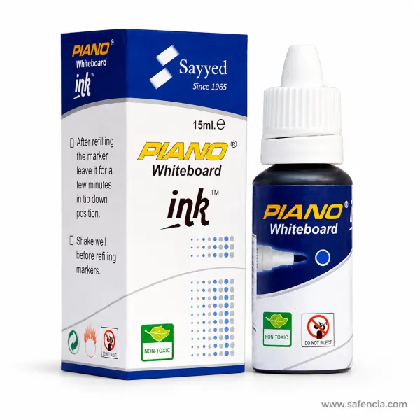 Piano Whiteboard Marker Ink 15ml Refill Bottle