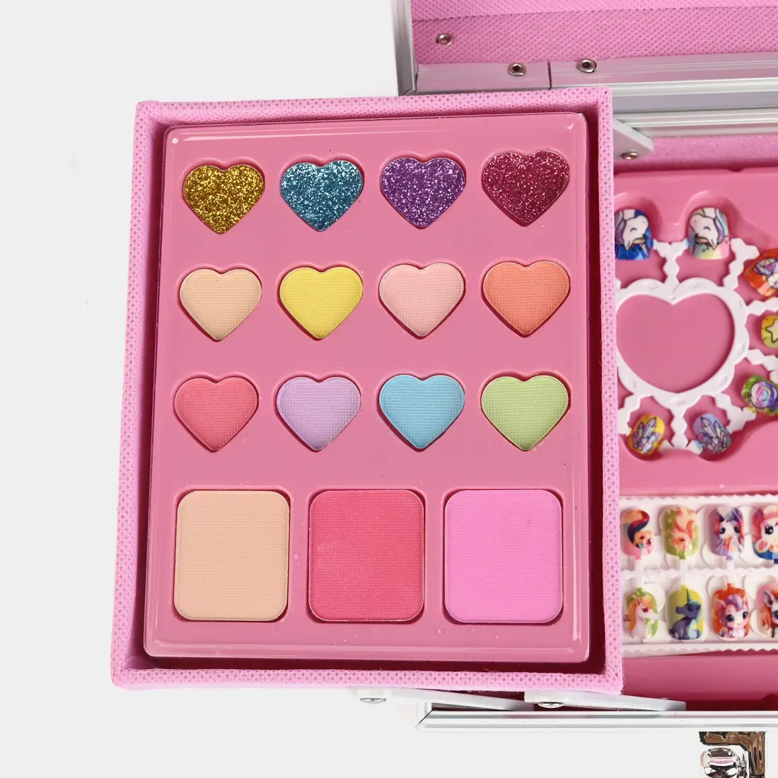 Premium Aluminium Vanity Makeup Case box view