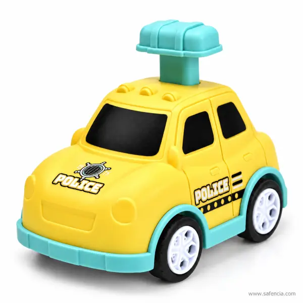 Press and Go Police Car Toy (Blue, Yellow or Purple)