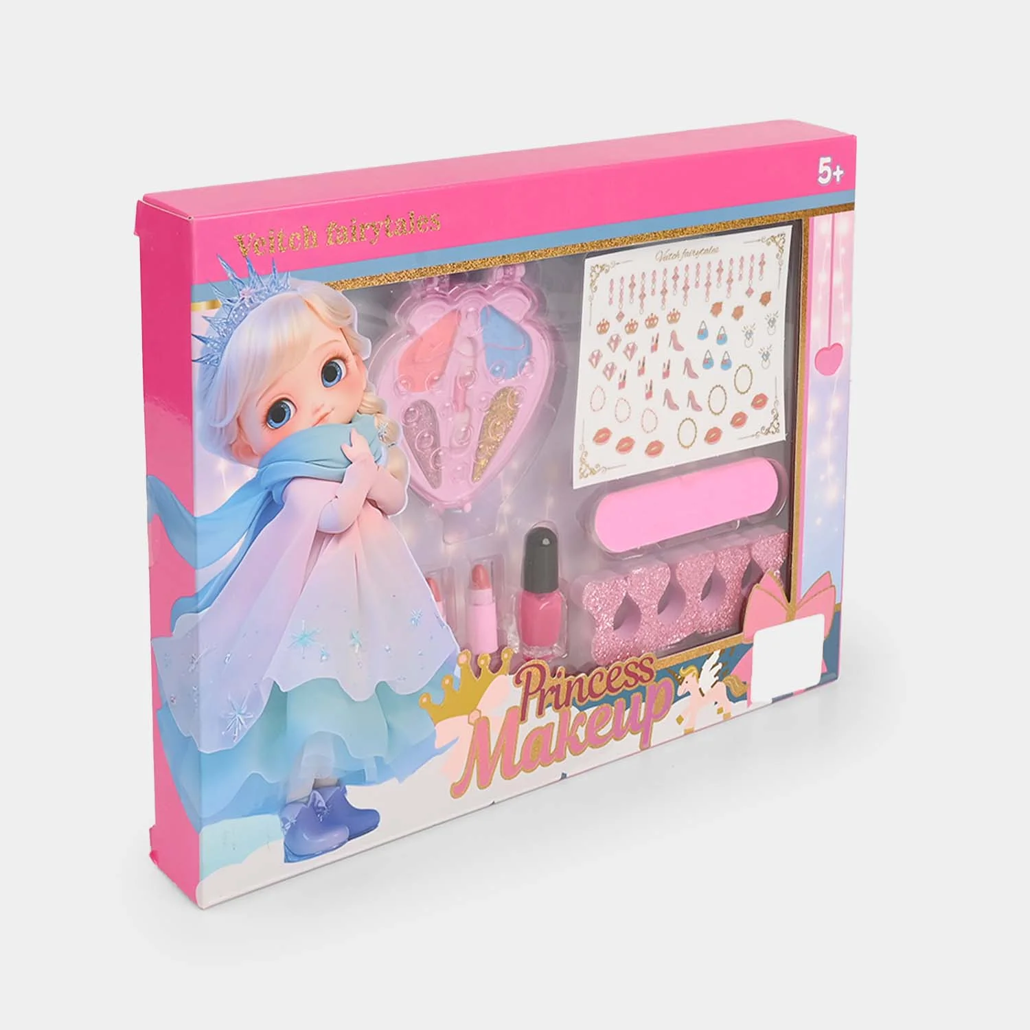 Pretend Play Makeup & Nail Set side view