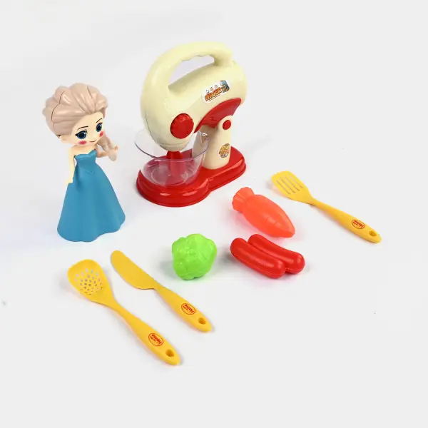 Princess Doll Kitchen Helper Set for Kids
