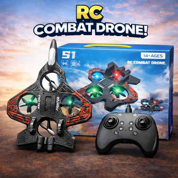 RC Combat Aircraft Drone Remote Control Flying Jet
