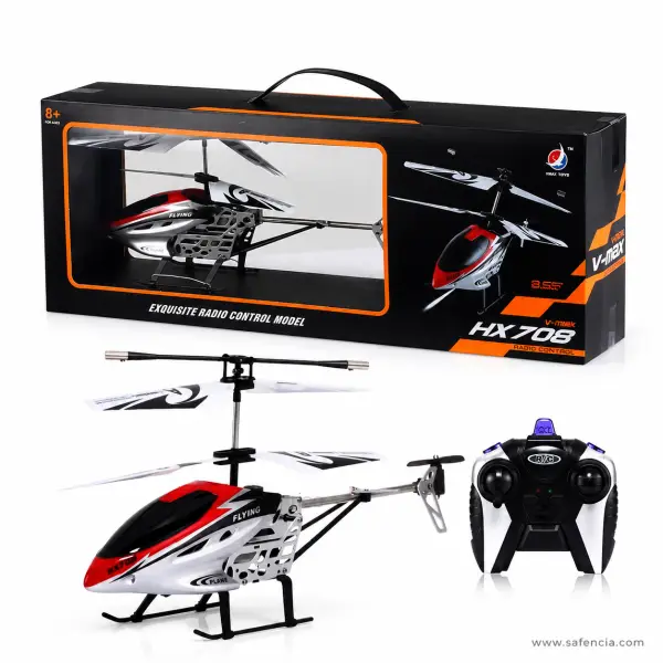 RC Helicopter HX708 3.5 Channel Alloy Frame Assorted Colour
