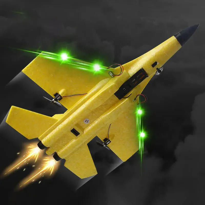 Yellow RC airplane lights thumbnail