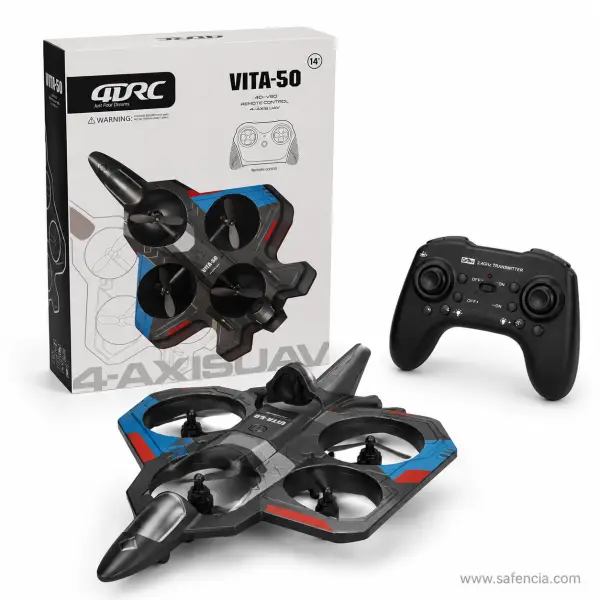 RC VITA-50 Flying Airplane Model 4-Axis UAV