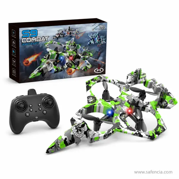 Remote Control S9 Combat Flying Aircraft Camo Drone