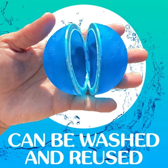 Magnetic self sealing water balloons