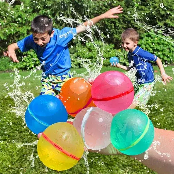 Reusable Silicone Water Balloons (Pack of 12)