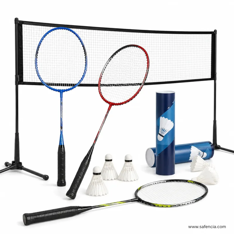 Badminton rackets and shuttlecocks in Pakistan