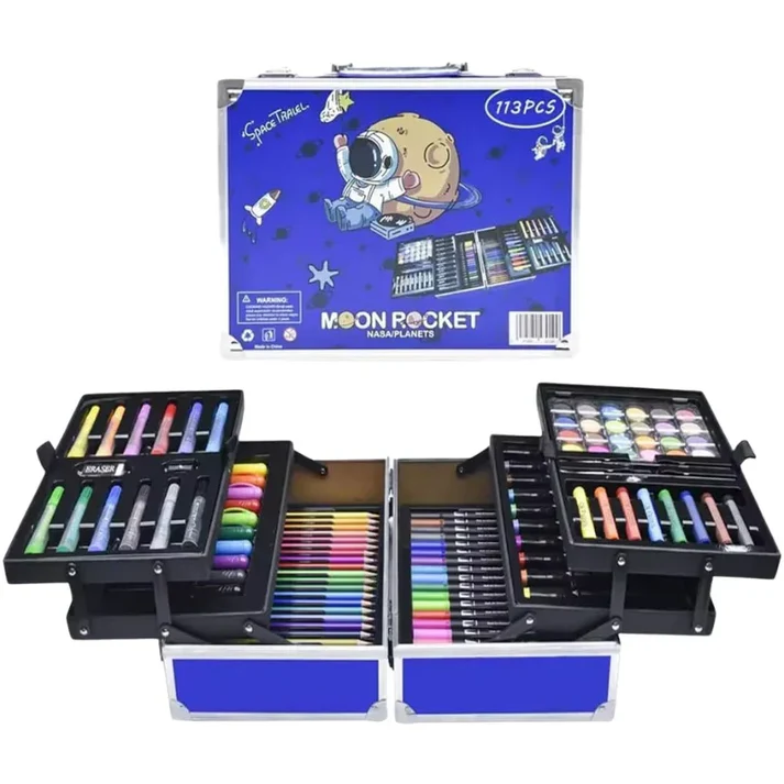 Safencia 133 Pieces Drawing Kit all colours