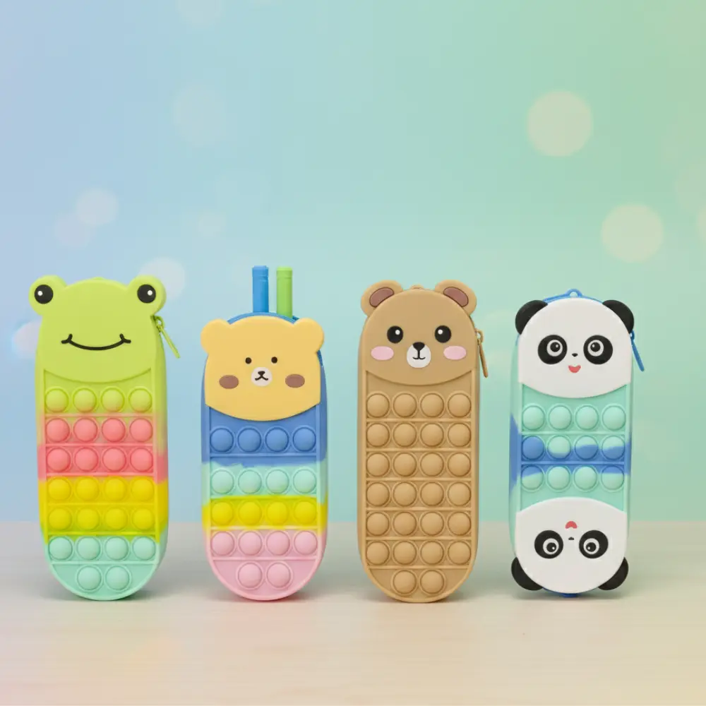 Silicone Poppet Pencil Geometry Case product image 3