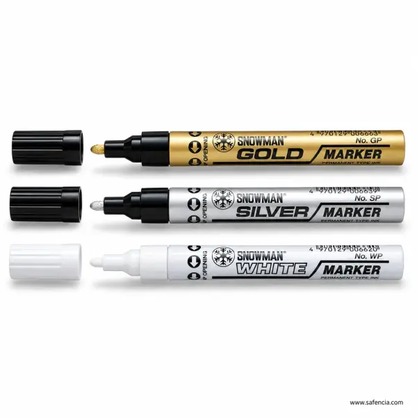 Snowman Paint Marker — Round Tip, Single Piece