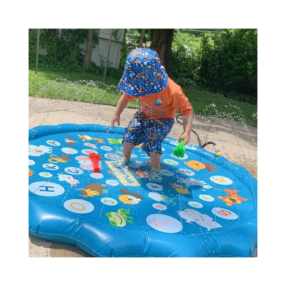 Splash pad water sprinkler toddlers